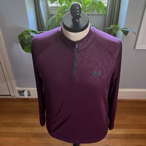 Under Armour long  sleeve half zip performance shirt - Picture 2 of 8